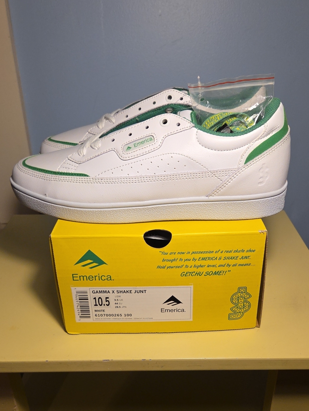 Emerica Gamma x Shake Junt Size 10.5